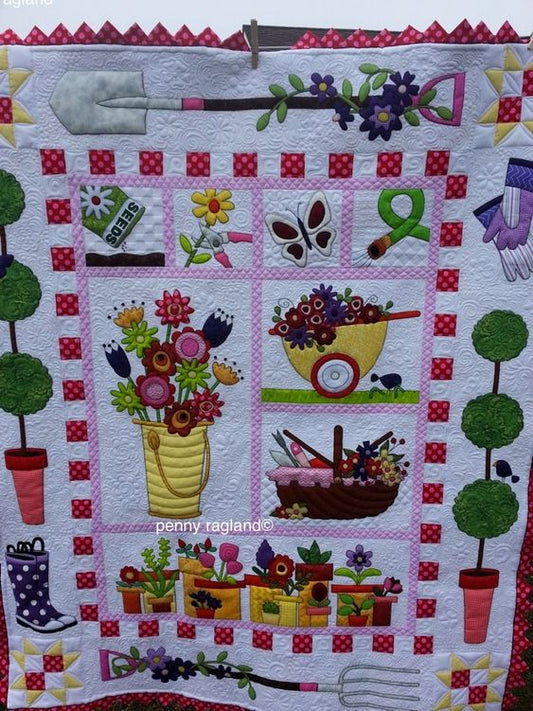 Gardening CLA23122332 Quilt Blanket