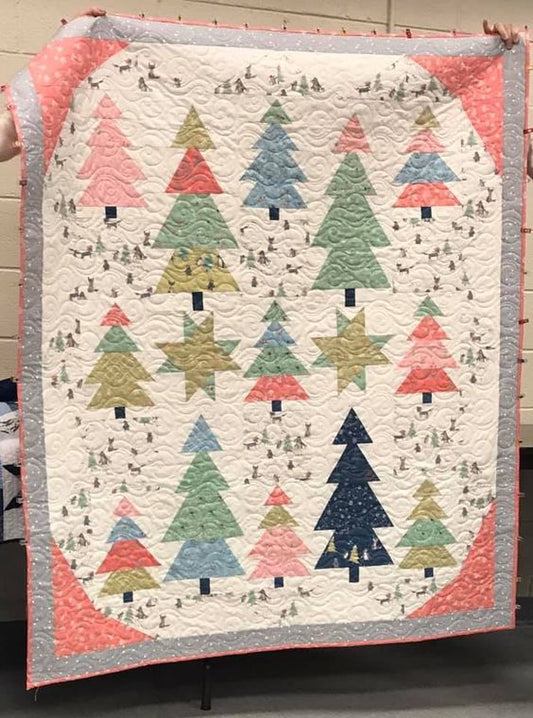 Christmas Tree CLA120324011 Quilt Blanket