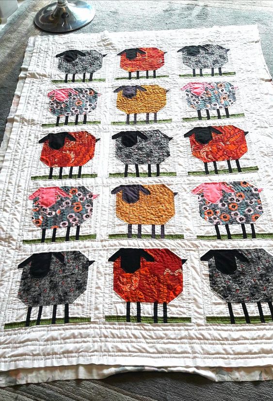 Sheep CLA040124072 Quilt Blanket