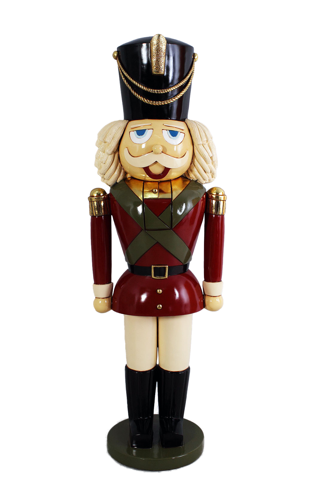 6' Large Nutcracker Life Size Christmas Statue