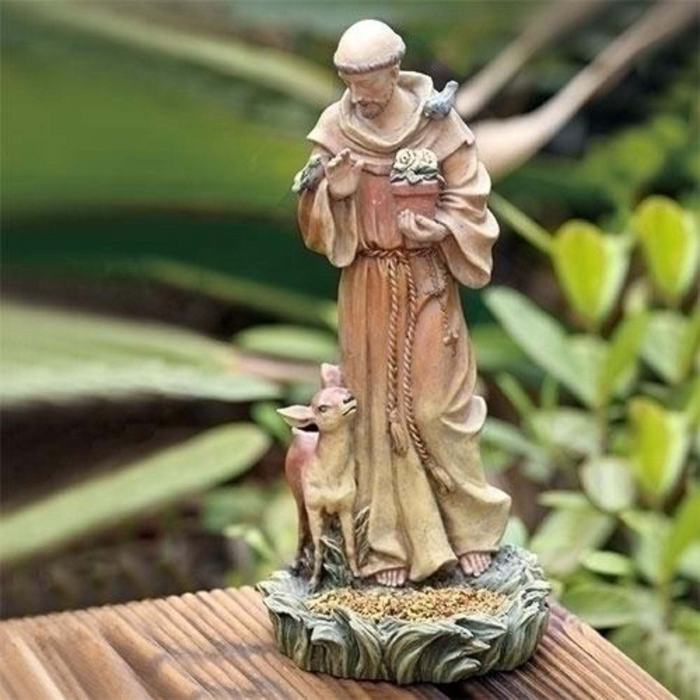 Saint Francis Bird Feeder