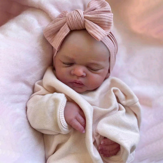 12"&16" Fully Squishy Baby,Lifelike & Realistic Handmade Soft Silicone Baby Doll Girl Werin