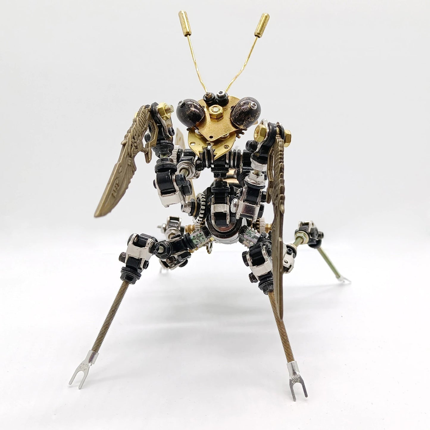 3D Metal Insect Puzzle Model DIY Mechanical Mantis Assembly Model Building Kits for Adult