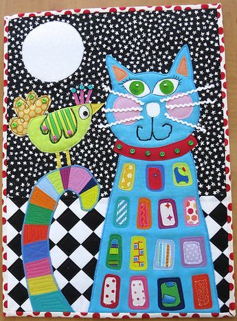 Cat CLA060123094 Quilted Placemats