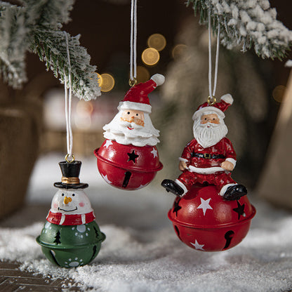 Christmas Nordic Painted Bells