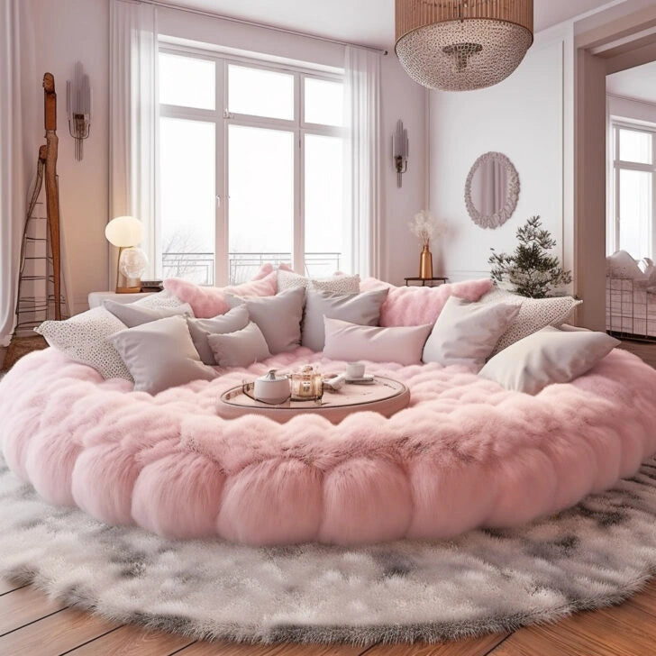 Merry Christmas！⚡clearance sale🎁Autumn Hot Sale These Giant Circular Movie Sofas Might Be The Coziest Spot To Watch a Flick BUY NOW GET 5% OFF BUY 2 GET 15% OFF!!!!