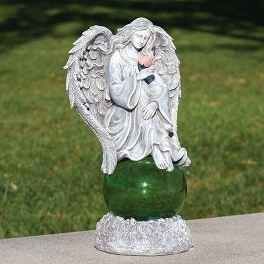 Loving Angel Solar Light Up Statue