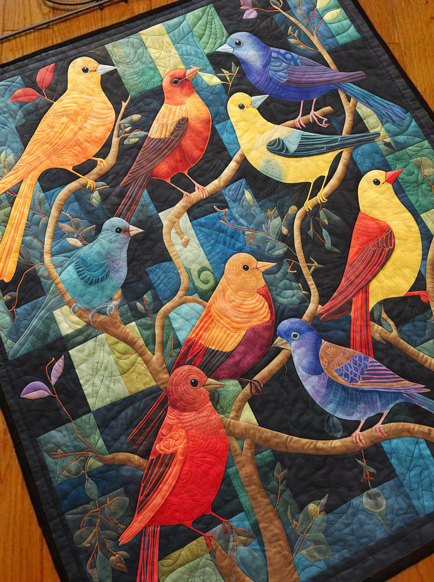 Bird TL12102301 Quilt Blanket