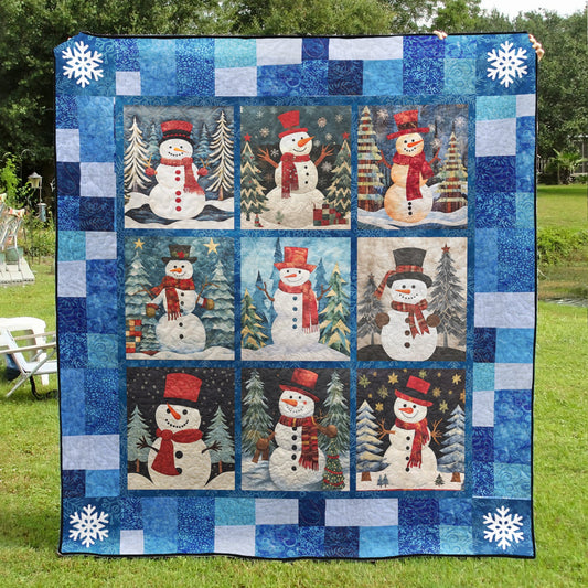 Christmas Snowman TL05102303 Quilt Blanket