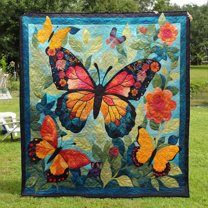 Butterfly TL13102312 Quilt Blanket