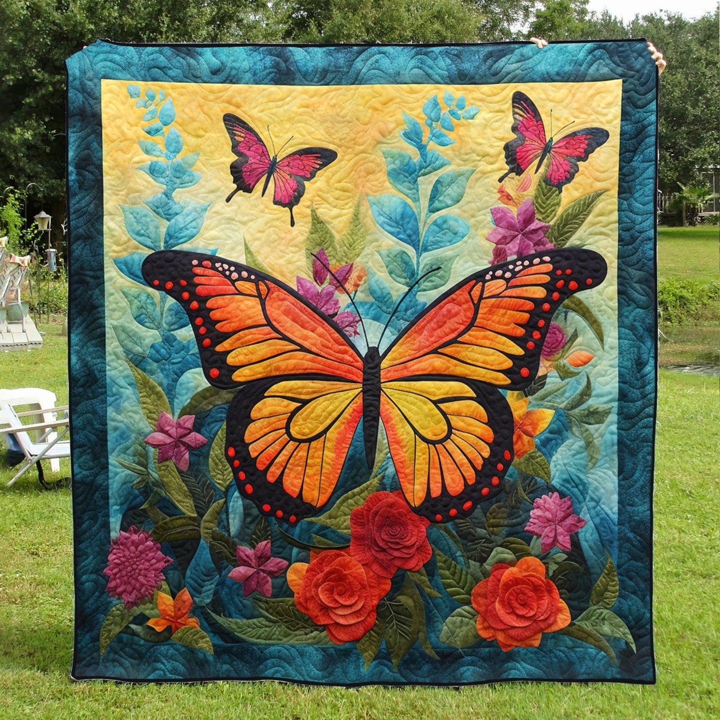 Butterfly TL13102308 Quilt Blanket