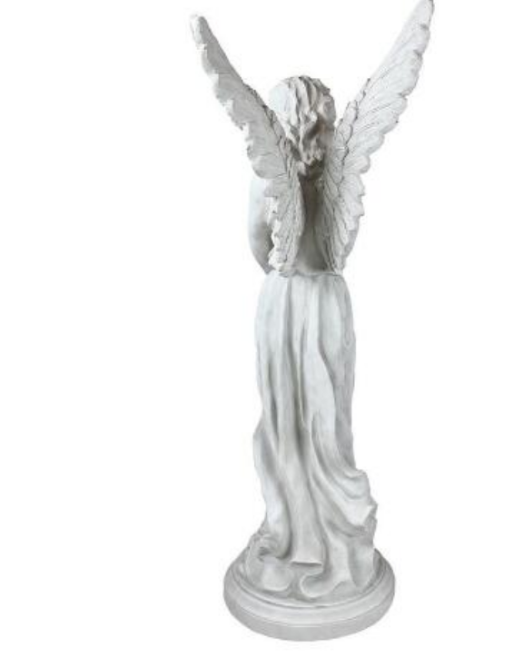 Heavens Guardian Angel Garden Memorial Statue Large 38 Inch Tall