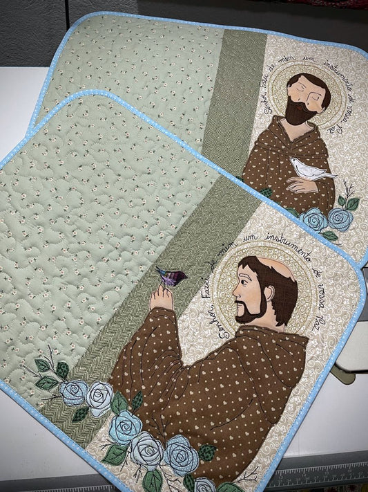 Jesus CLA120324111 Quilted Placemats