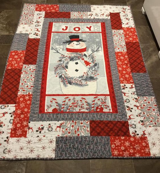 Snowman CLA21112307 Quilt Blanket