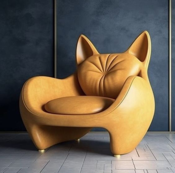 🔥Art design Cat Chair🐱-0923