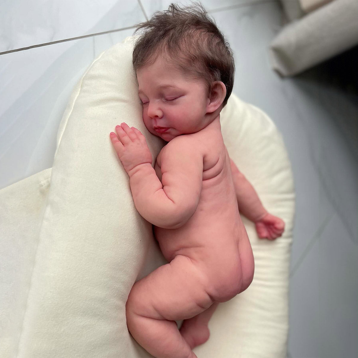 [Pre-order]12"&16" Full Soft Flexible Silicone Reborn Baby Doll Boy or Girl Named Alimda and Sdaner