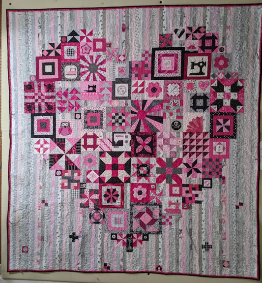 Heart CLA080424006 Quilt Blanket