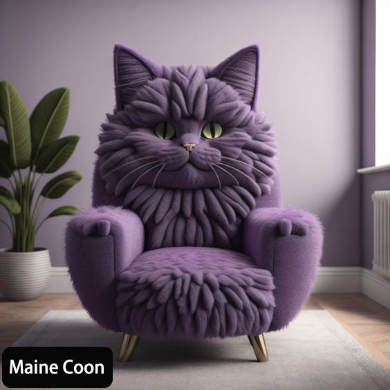 🔥Art design Cat Chair🐱-0928