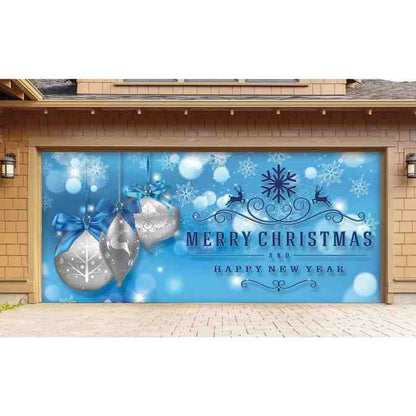 Christmas Mural for Garage Door