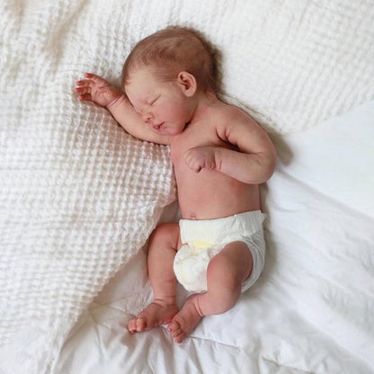 12 & 16" More Flexible Realistic Baby, Reborn Full Liquid Silicone Baby Doll Boy or Girl Lond and Wnya With Realistic Belly Button and Birth Mark