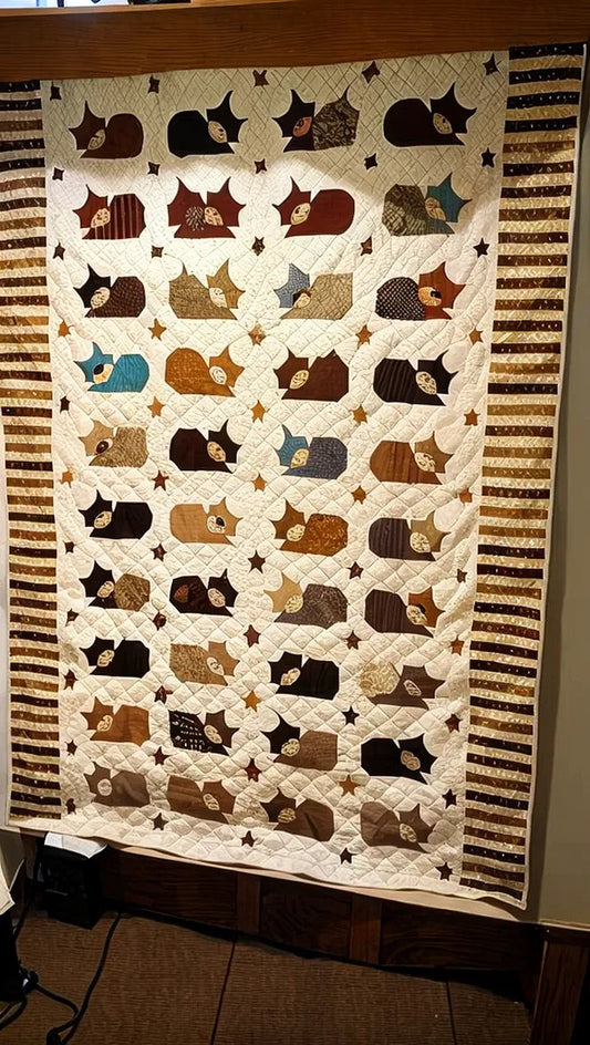 Cats TAI021024235 Quilt Blanket