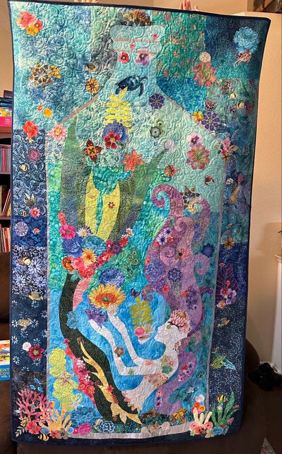 Mermaid CLA040124043 Quilt Blanket