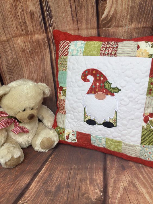 Christmas Gnome CLA080424179 Quilted Pillow Case