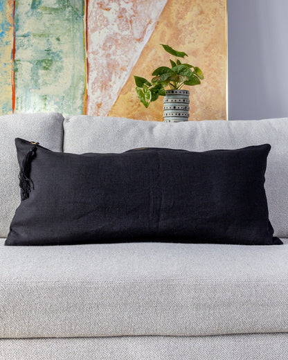 Chiara Organic Linen Lumbar Pillow