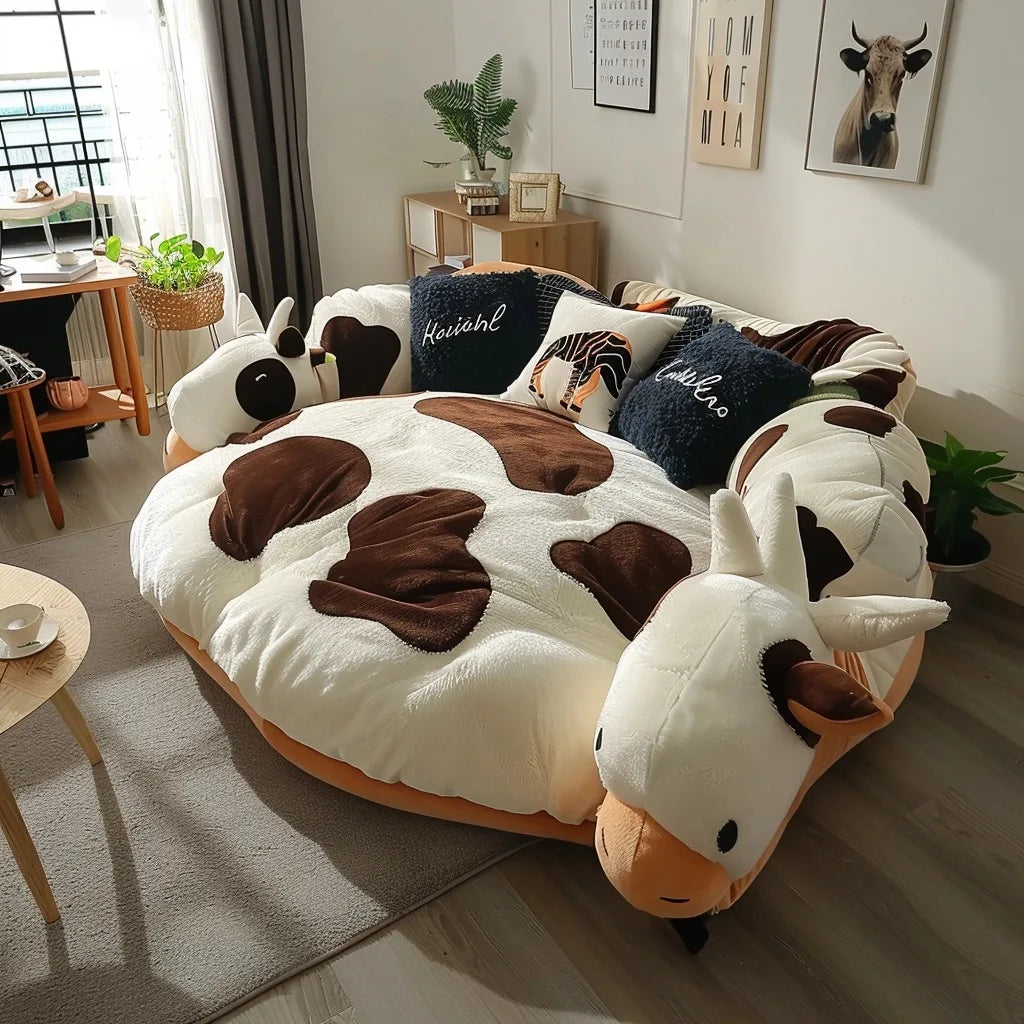 Cow-Shaped Sofa: Embrace Whimsy in Your Living Space