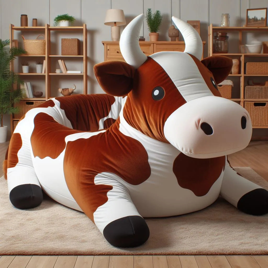 Cow-Shaped Sofa: Embrace Whimsy in Your Living Space