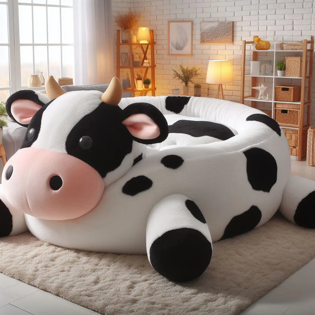 Cow-Shaped Sofa: Embrace Whimsy in Your Living Space