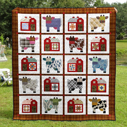 Cow TL14102306 Quilt Blanket