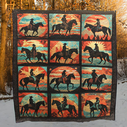 Cowboy TL07112302 Quilt Blanket