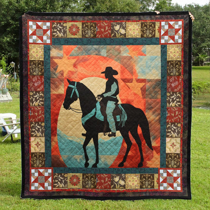 Cowboy TL07112304 Quilt Blanket