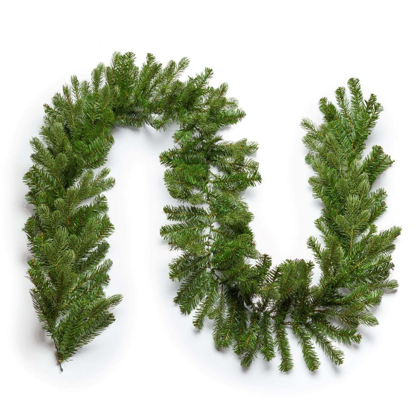 9' x 12"  Cypress Spruce Garland Unlit