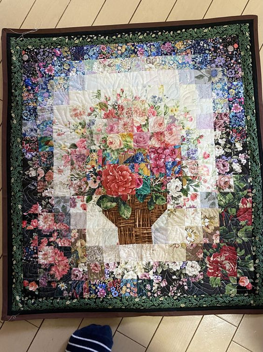 Flower CLDY040724047 Quilt Blanket