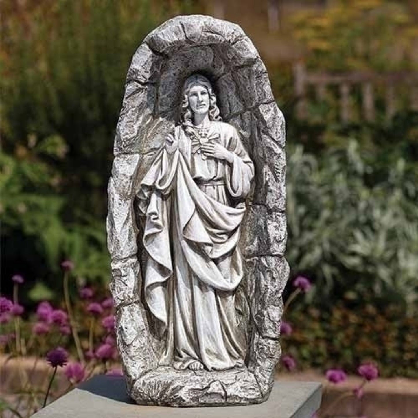 Sacred Heart of Jesus Solar Garden Grotto