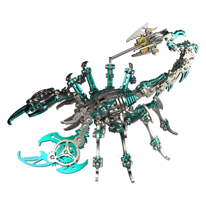 3D Puzzle DIY Model Kit Jigsaw Metal Scorpion King Mechanical Assembly Crafts-200PCS+