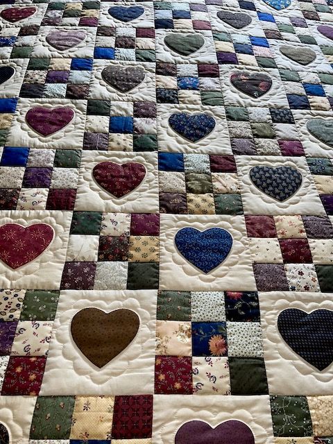 Heart CLA120324072 Quilt Blanket