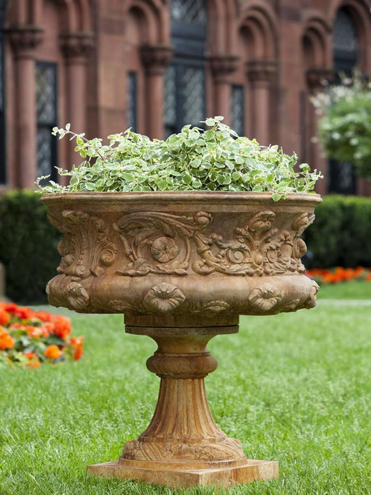 Morning Glory Urn Garden Planter