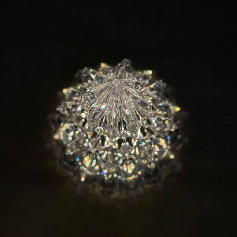 Crystal Diamond Christmas Tree Night Light