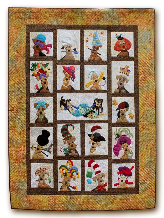 Dogs CLA05012317 Quilt Blanket