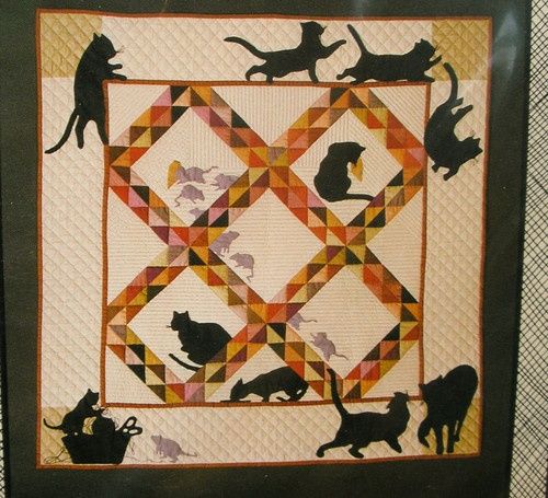 Cat And Mouse CLA040124063 Quilt Blanket