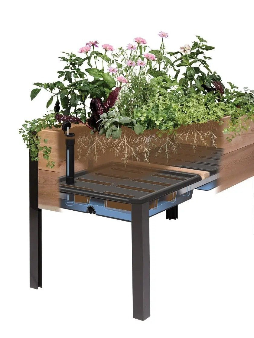 Flash sale ⚡Limited Stock💥Self-Watering Eco-Stained Elevated Planter Box⭐