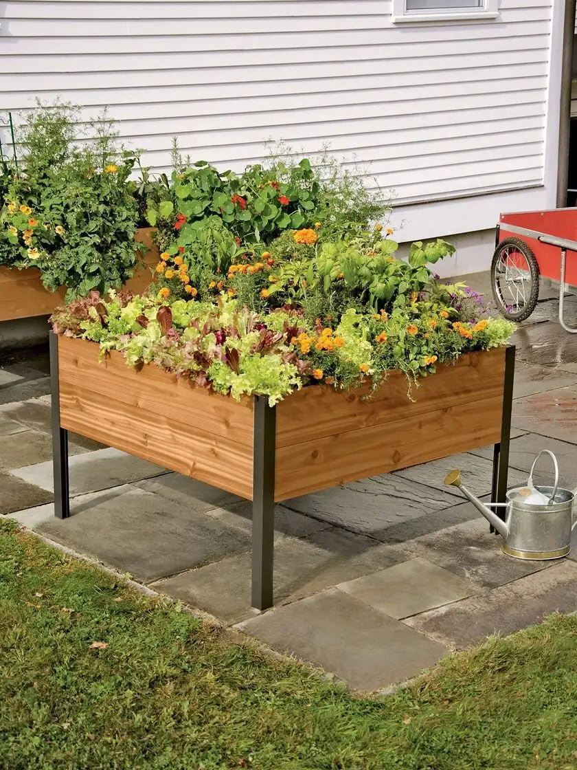 4' x 4' Elevated Planter Box