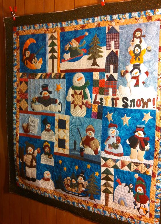 Snowman CLA20112335 Quilt Blanket