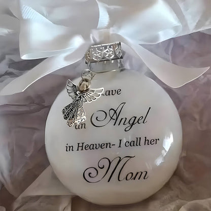 Christmas Angel in Heaven Memorial Ornament