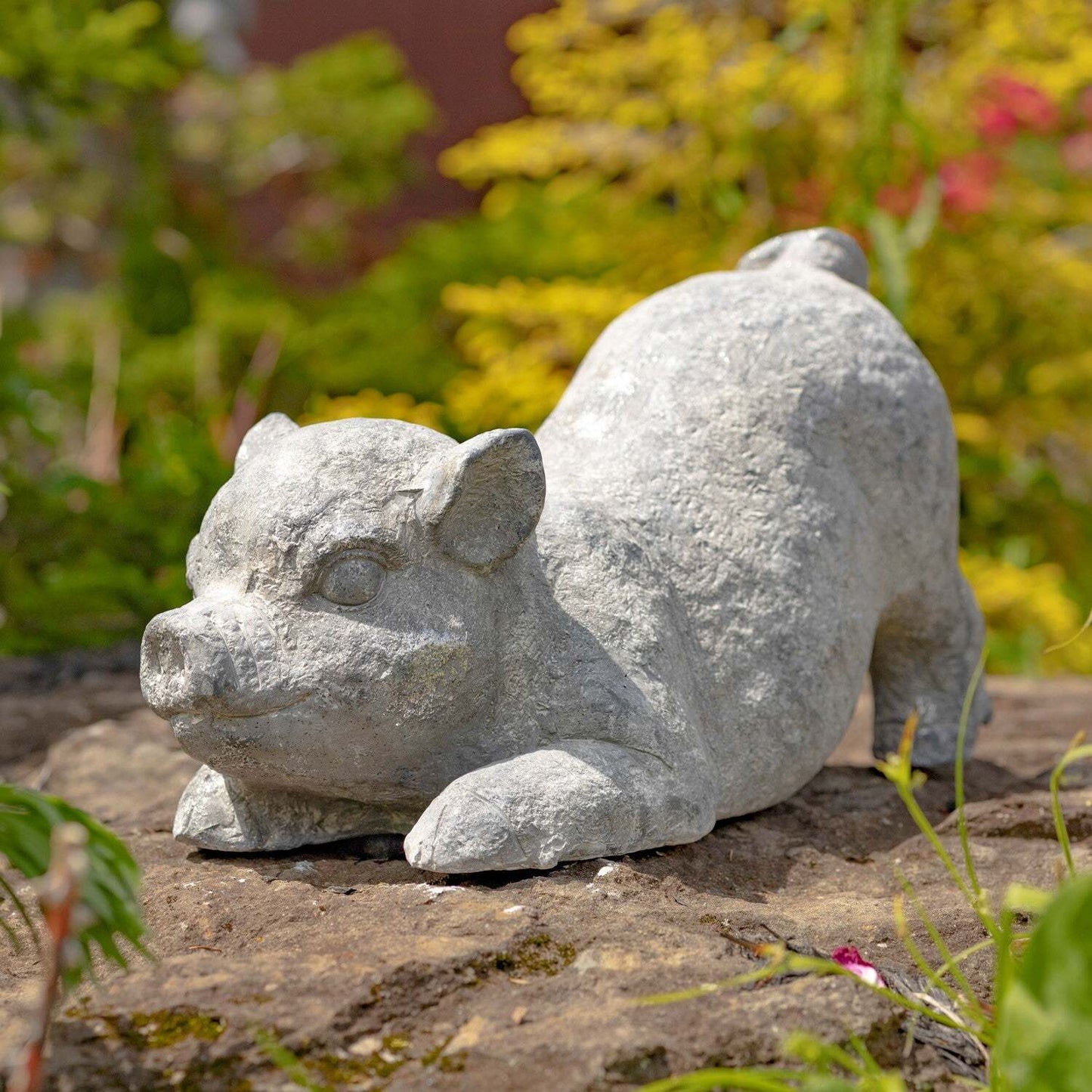 Small Magnesium Piglet Statue