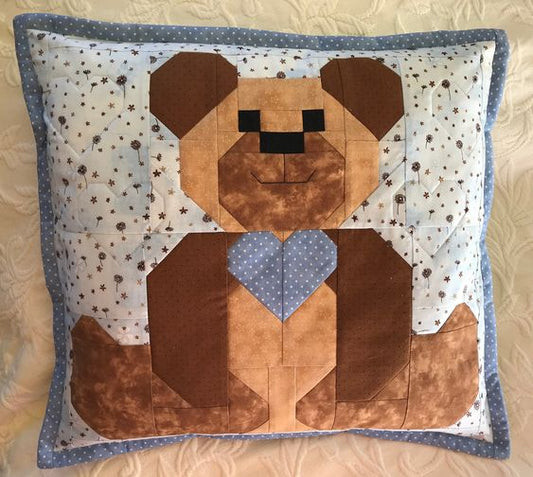 Bear CLA080424115 Quilted Pillow Case