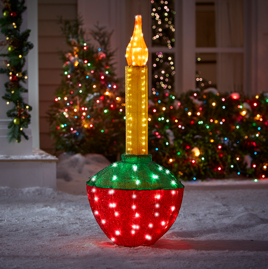 4' Twinkling Christmas Bubble Light